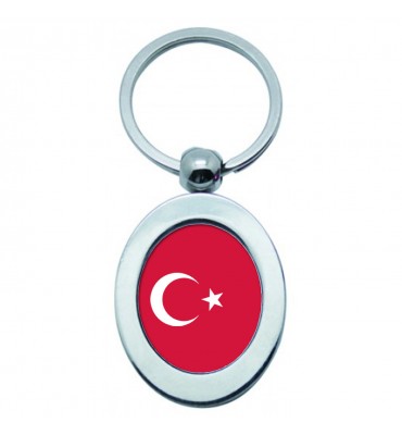 Porte-clés Ovale Métal Turquie