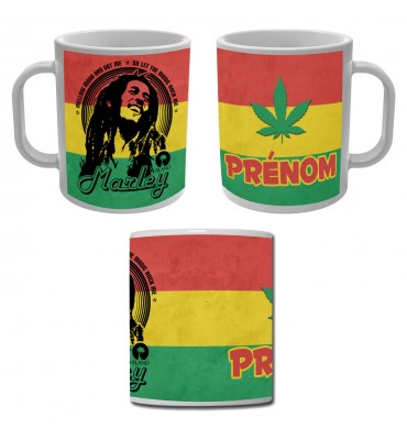 Mug Bob Marley personnalisé