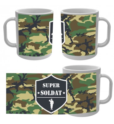 Mug Super Soldat