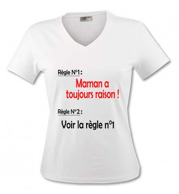 T-shirt Femme Maman a...