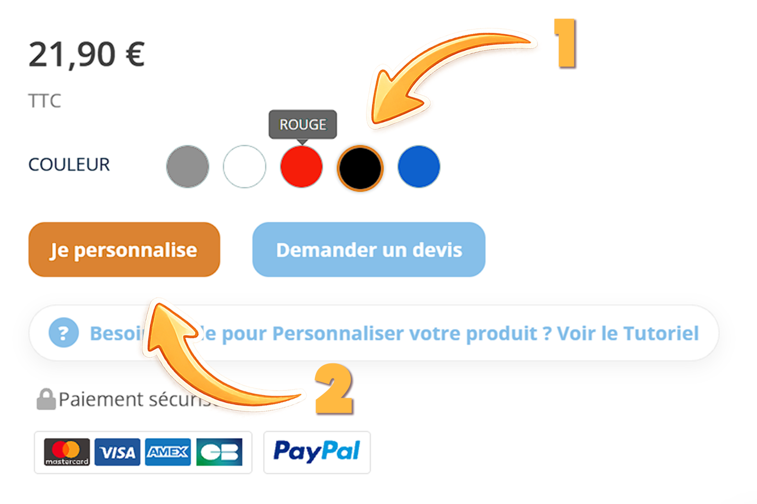 Capture étape 1